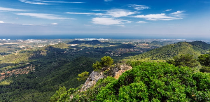 Es Pla de Mallorca desde el aire